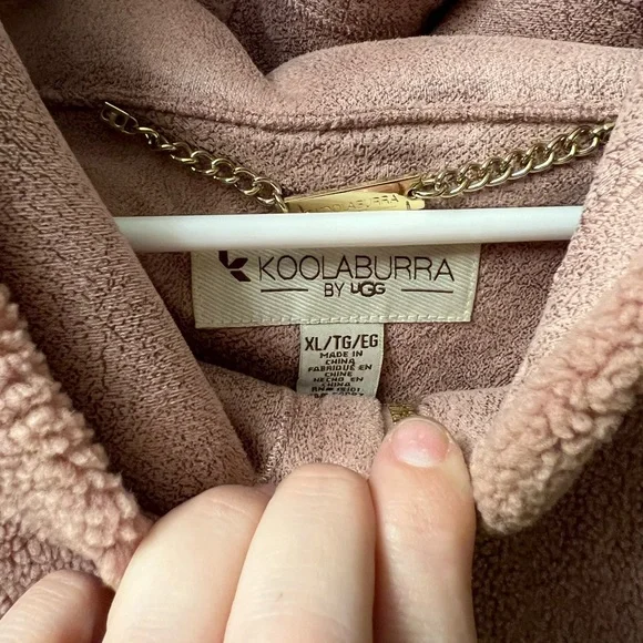 Koolaburra by UGG Blush Teddy Jacket with Hood - Picture 4 of 7